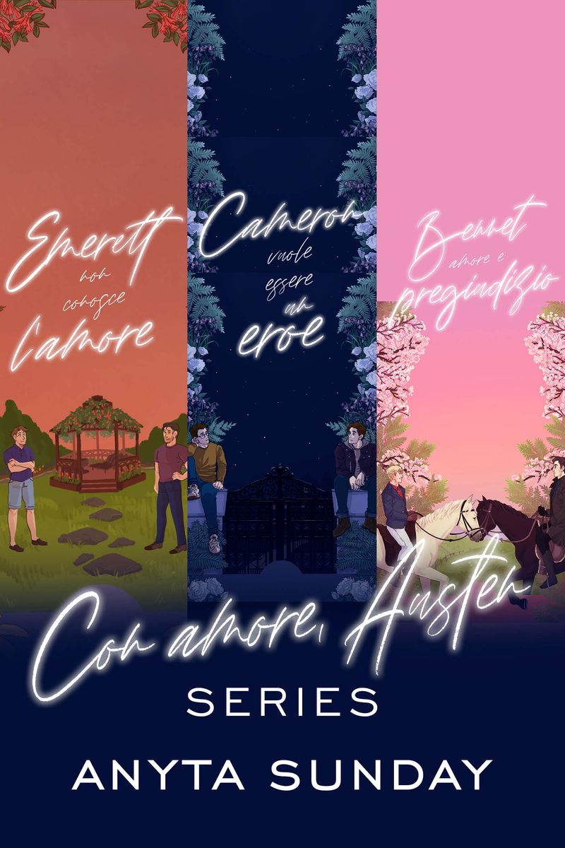 Copertina del box set Con Amore, Austen 1 - 3